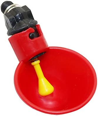 Adhere To Fly Lot de 10 bols à eau automatique en plastique pour volaille (type 1)